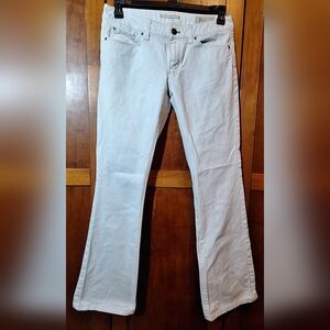 Women's White Flare Jeans